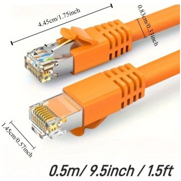 Ethernet Kabelis Cat6 Gigabit Ātrgaitas 1000Mbps L