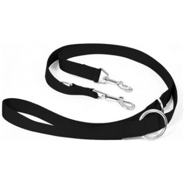 Trixie Classic Adjustable Neilon Leash Black, 15mm
