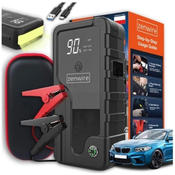 Booster Jump Starter 6400 mAh Powerbank Samochodow