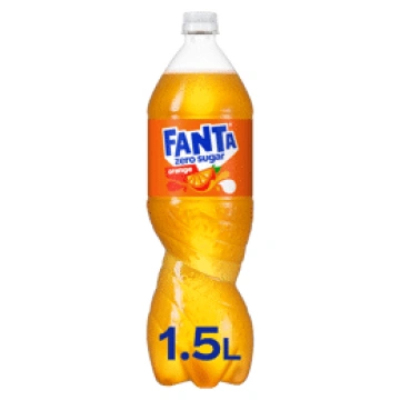 Gāzēts dzēriens FANTA Zero apelsīnu 1,5L D
