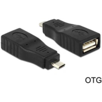 Delock Adapter USB Micro B male USB 2.0 female OTG