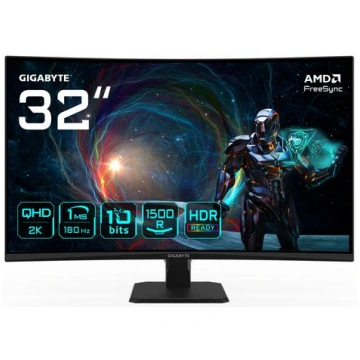 GIGABYTE GS32QCA 31.5 QHD Curved Gaming Monitor -