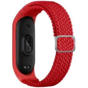 Beline tekstila siksna Mi Band 7|6|5, sarkana