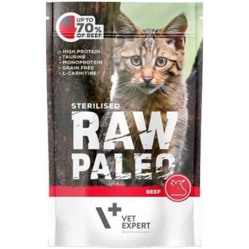 VetExpert VetExpert Raw Paleo STERILISED BEEF 100g