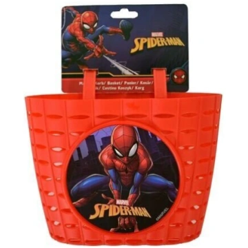 Plastmasas velosipēda grozs Marvel Spider-Man, sar