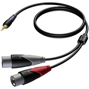 Kabelis Procab PROCAB CLA712/1.5 — 3,5 mm stereo s