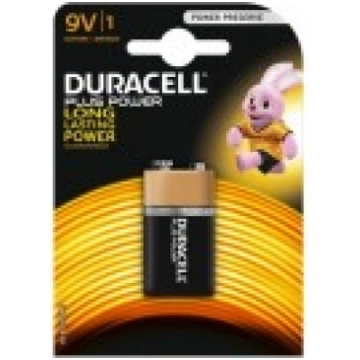 Baterijas DURACELL Alkaline 9V 117452