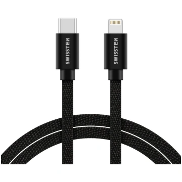 Swissten Textile Universāls Quick Charge 3.1 USB-C