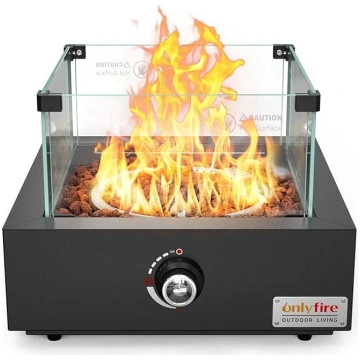 Onlyfire Āra gāzes kamīns, terases sildītājs ar ai