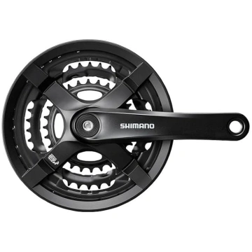 SHIMANO Tourney FC-TY501 kalnu velosipēda pedāļu k