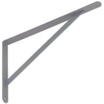Velano Konsole pastiprināta WSWP 250x400 mm pelēka