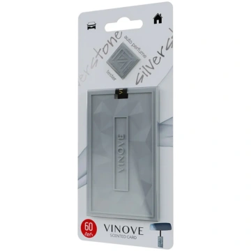 Car air freshener VINOVE SCENTED CARD SILVERSTONE 