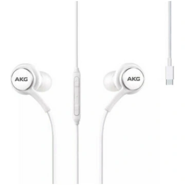 Vadu austiņas Samsung AKG EO-IC100BW Type-C, balta