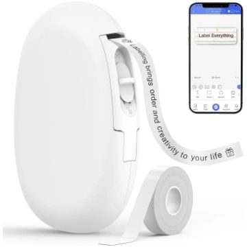 SUPVAN Label Printer, Mini Bluetooth E10 Self-Adhe