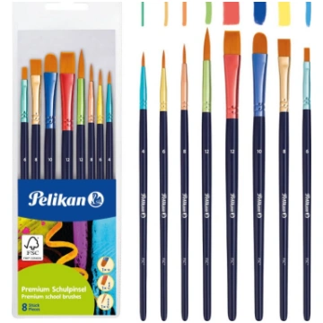 Otu komplekts Pelikan Premium, sintētisks, 8 gab