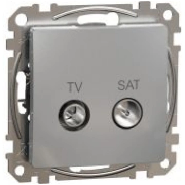 TV/SAT ligzda, Sedna Design & Elements, caurejoša,