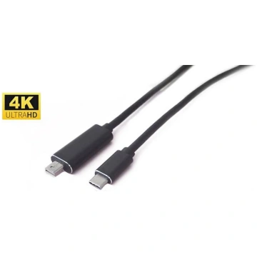 MicroConnect 4K USB-C to Mini Displayport Cable 2m