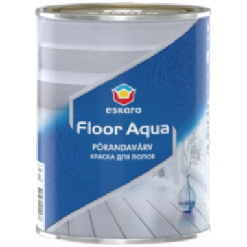 Ūdens bāzes krāsa grīdām Floor Aqua Eskaro 0.9L ca