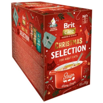 Brit Care Ziemassvētku zupas ar zivi, tītaru un li