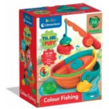 Clementoni Fishing Rod Toy with Boat and Fish Clem