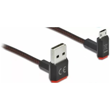 USB kabelis DeLOCK EASY-USB 2.0 Type-A uz Micro-B