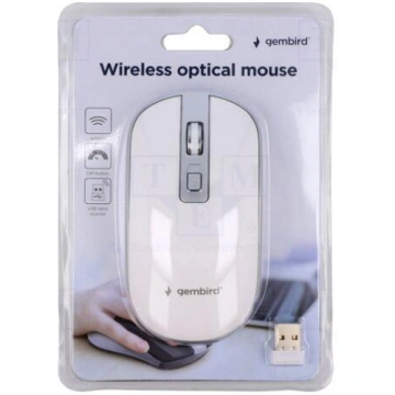 Mouse | white,silver | USB A | wireless,optical | 
