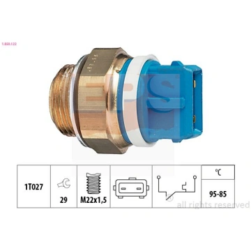 Termoslēdzis, Radiatora ventilators EPS 1.850.122