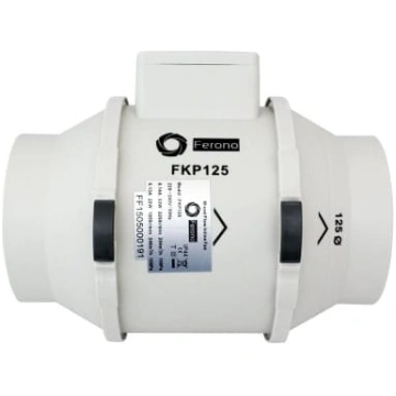 Kanāla ventilators Ferono FKP 125 Metroled