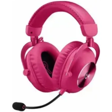 Logitech PRO X2 LIGHTSPEED austiņas – rozā