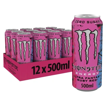 Monster Ultra Fantasy Ruby Red energy drink, 500 m