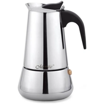 Maestro 4 cup coffee machine MR-1660-4 silver