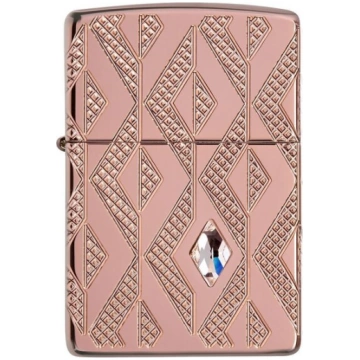 Zippo šķiltavas 49702 Armor® Geometric Diamond Pat