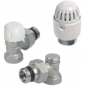 Radiatora Termoventilis 90 grādos, komplekts 1/2x1