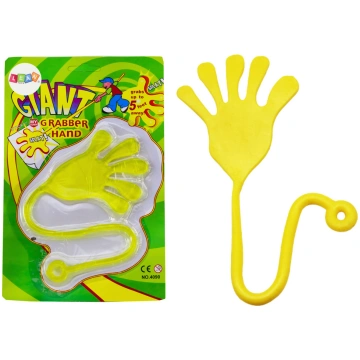 Sticky Hand Elastic Slime Yellow