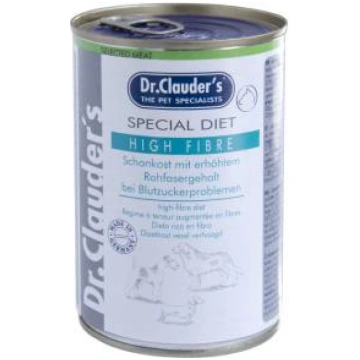 Dr. Clauders Special Diet High Fibre mitrā barība 