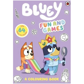 Bluey: Fun and Games Colouring Book: Official Colo