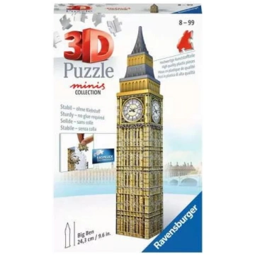 3D puzle Ēkas Ravensburger Mini Big Ben