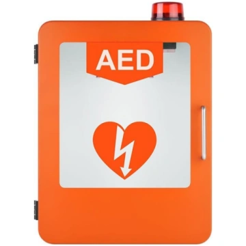 AED defibrilatora uzglabāšanas skapis, sienas plas