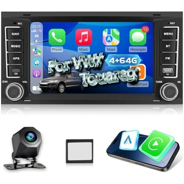 NHOPEEW 4+64G Autoradio für VW Touareg 2004-2011 /