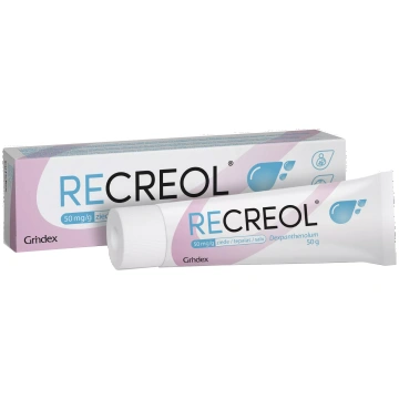RECREOL 50 mg/g ziede, 50 g