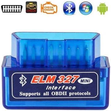 Bluetooth (BT) OBD2, ELM327 automašīnas diagnostik