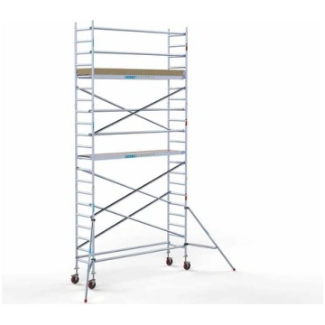 Alumīnija tornis 75x305 cm 7,2m darba augstums* 10