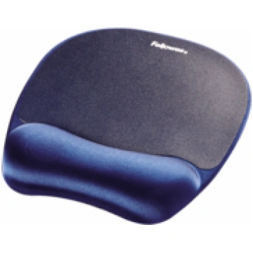 Fellowes Memory Foam Mouse Pad Wrist Rest Sapphire
