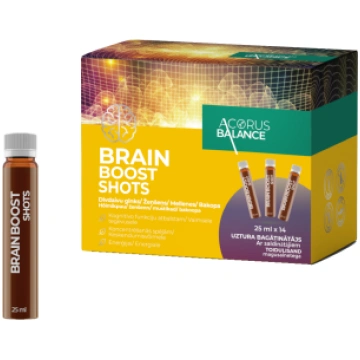 ACORUS BALANCE uztura bagātinātājs BRAIN BOOST SHO
