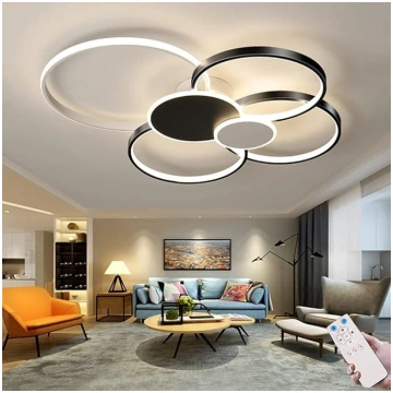 Dimmable LED griestu gaisma ar tālvadības pulti - 
