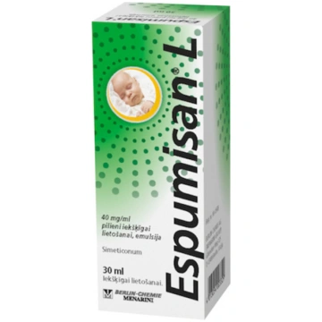 ESPUMISAN L 40 mg/ml pilieni 30 ml