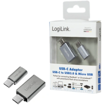 Logilink , USB-C to USB3.0 and Micro USB Adapter ,