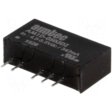 Converter: DC/DC | 1W | Uin: 4.5÷5.5V | Uout: 3.3V