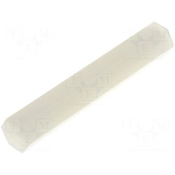 Screwed spacer sleeve | hexagonal | polyamide | M2