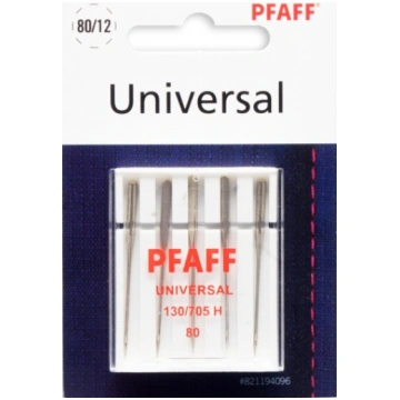 Universālās adatas Pfaff 130/705 H № 80 5gab. Иглa